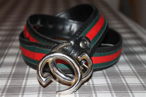 cintura gucci fibbia spessa|Cintura Gucci vintage pelle nera fibbia oro taglia 95 .